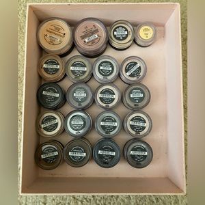 i.d. bareMinerals Essentials Eye Shadow, Mineral Veil, Blush Lot